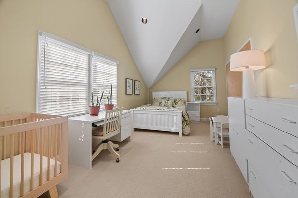 Bedroom, Home Office, Interior, Recessed Lighting
