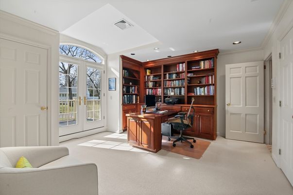 Home Office, Interior, Recessed Lighting