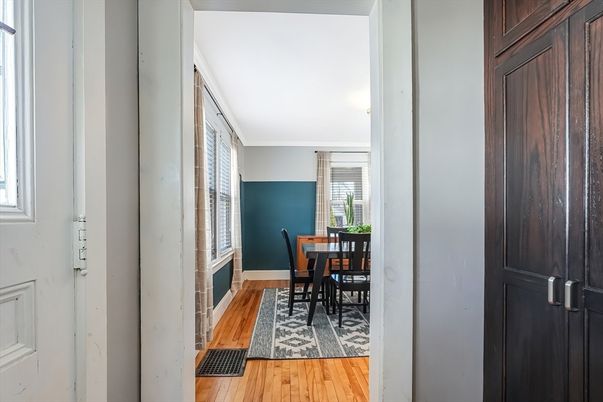 Dining room, Interior, Wood Texture Flooring