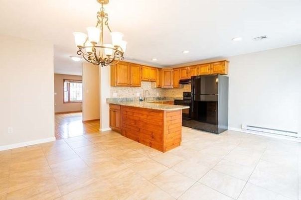Chandelier, Interior, Kitchen, Recessed Lighting
