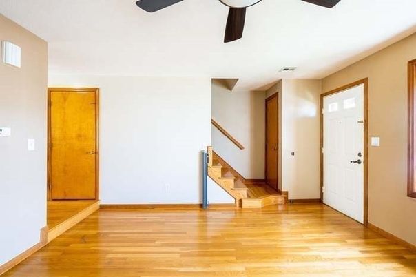 Empty room, Interior, Wood Texture Flooring