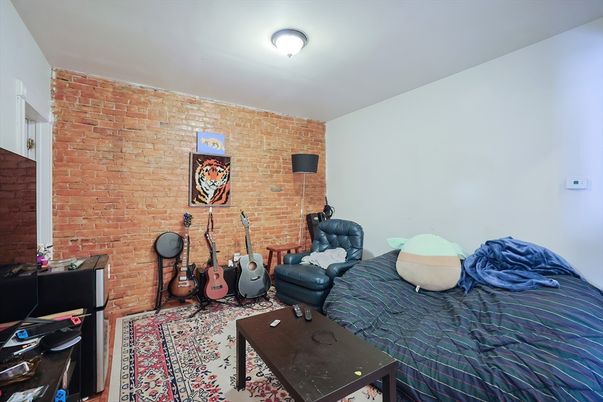 Bedroom, Interior, Stone Walls