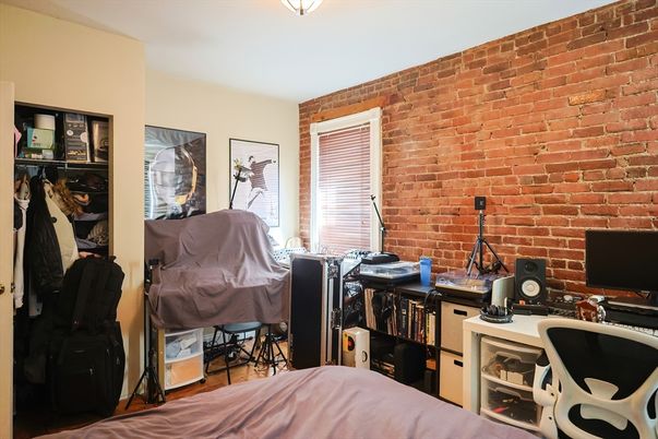 Home Office, Interior, Stone Walls