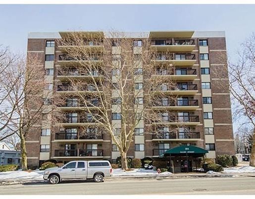 Exterior, Facade, Brick Facade, Condo Building