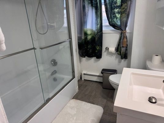 Bathroom, Glass Shower, Interior