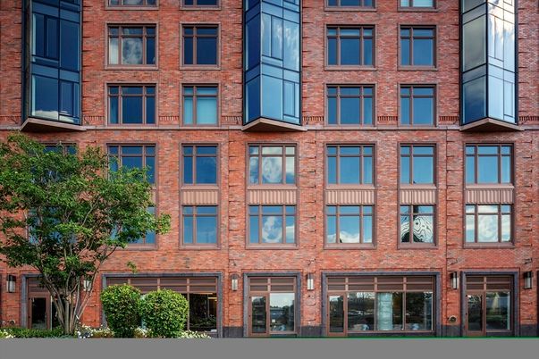 Exterior, Facade, Brick Facade, Rowhouse