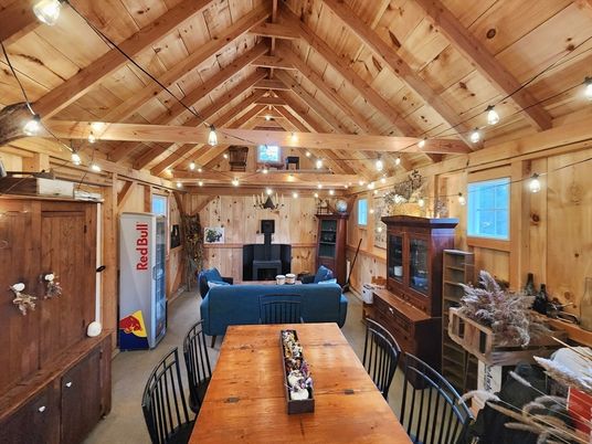 Fireplace, Interior, Living room, Wooden Beams, Wooden Ceilings, Wooden Walls