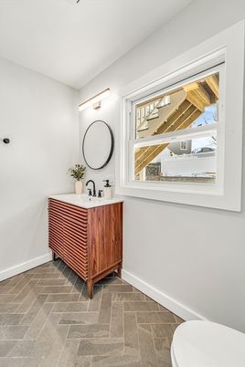 Bathroom, Interior, Wooden Ceilings