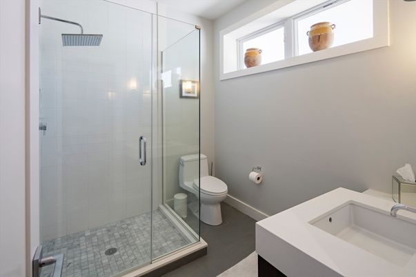 Bathroom, Glass Shower, Interior