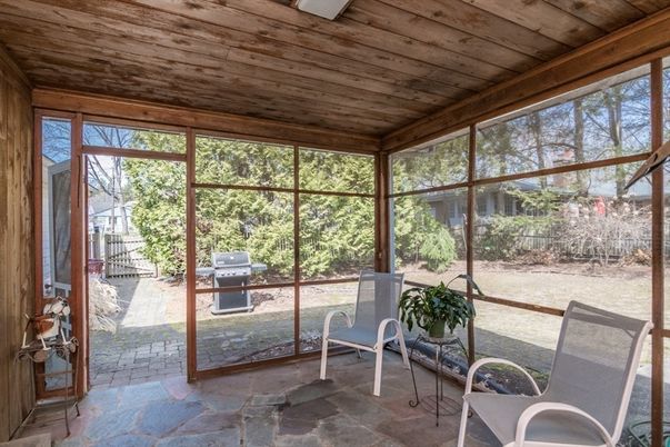 Interior, Sun Room, Wooden Ceilings