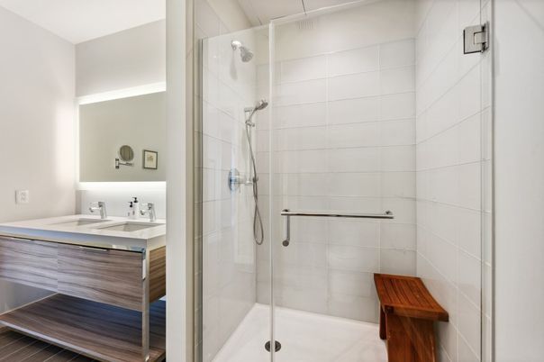 Bathroom, Glass Shower, Interior