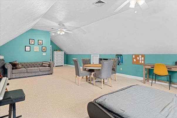Bedroom, Dining room, Interior