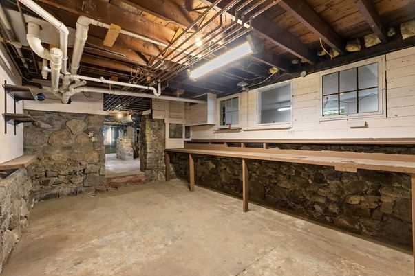 Interior, Stone Walls, Wooden Beams, Wooden Ceilings