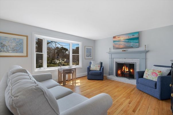 Fireplace, Interior, Living room, Wood Texture Flooring