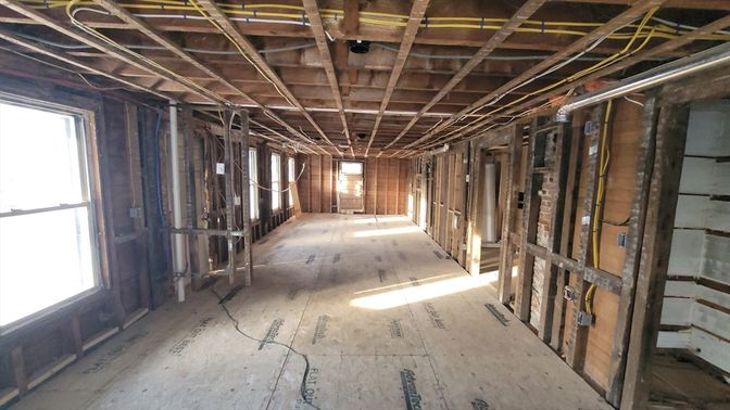 Interior, Wooden Beams