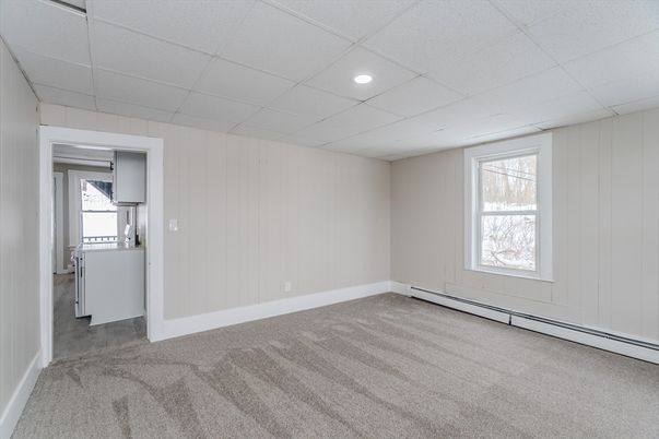 Empty room, Interior, Recessed Lighting, Washer