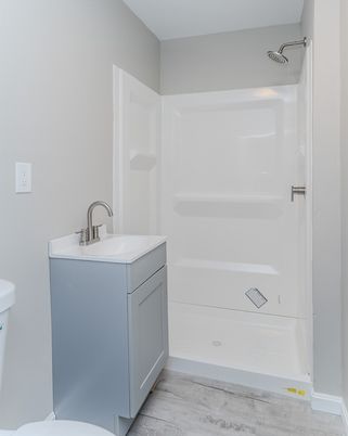 Bathroom, Interior, Wood Texture Flooring
