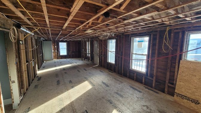 Interior, Wooden Beams