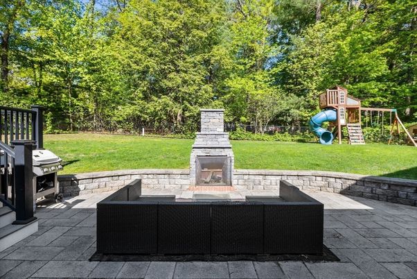 Backyard, Exterior, Fireplace, Playground