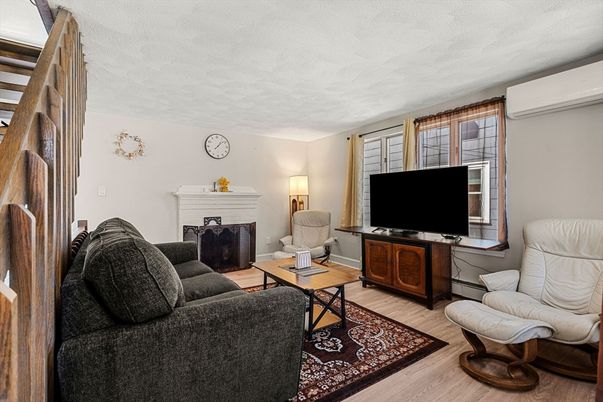 Fireplace, Interior, Living room, Wood Texture Flooring