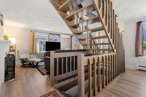 Fireplace, Interior, Wood Texture Flooring