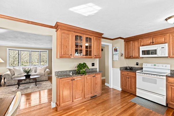 Interior, Kitchen, Living room, Wood Texture Flooring