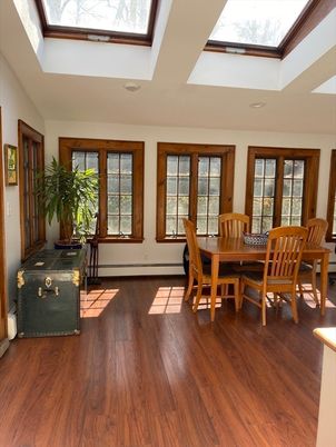 Dining room, Interior, Wood Texture Flooring