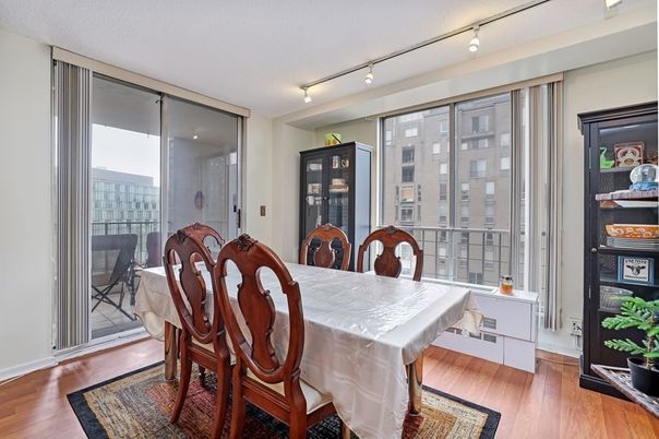 Dining room, Interior, Wood Texture Flooring