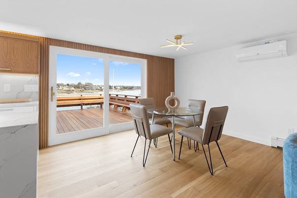 Dining room, Interior, Wood Texture Flooring