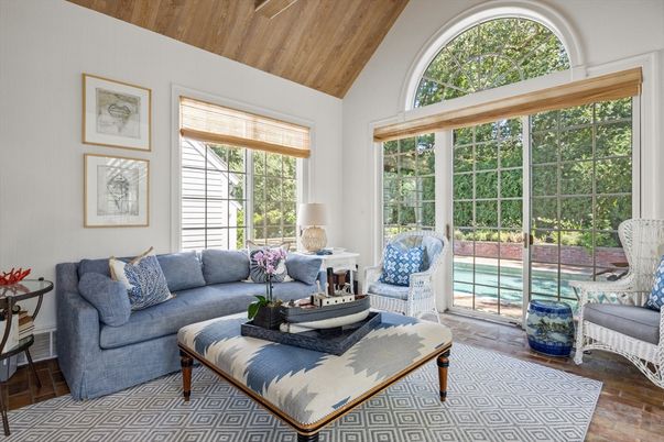 Interior, Living room, Sun Room, Wooden Ceilings, Wood Texture Flooring
