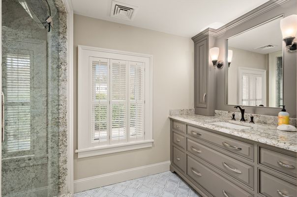 Bathroom, Glass Shower, Interior