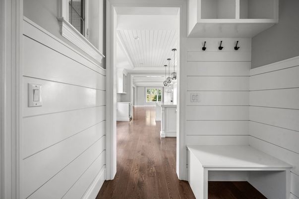 Interior, Pendant Lights, Wood Texture Flooring