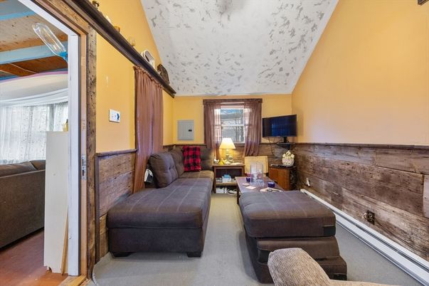 Interior, Living room, Wooden Walls