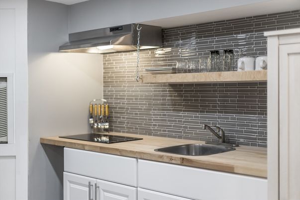 Interior, Kitchen, Stone Walls