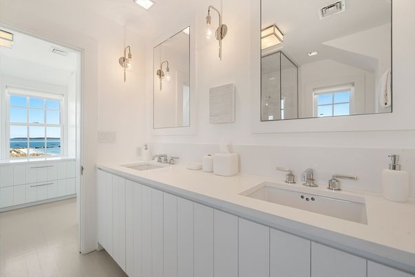 Bathroom, Dual Sink Vanities, Glass Shower, Interior, Water