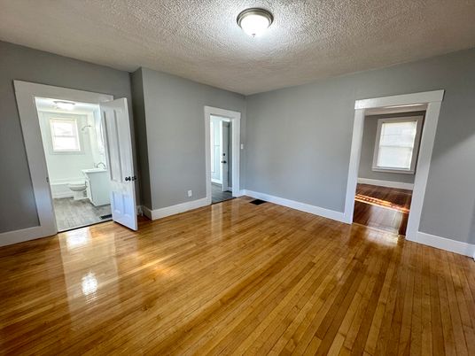 Bathroom, Empty room, Interior, Wood Texture Flooring