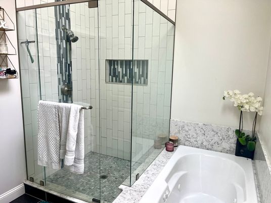 Bathroom, Glass Shower, Interior