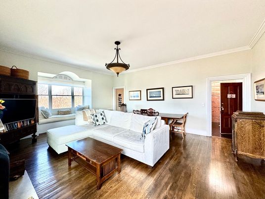 Dining room, Interior, Living room, Pendant Lights, Wood Texture Flooring