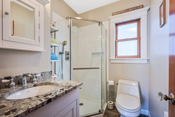 Bathroom, Glass Shower, Interior
