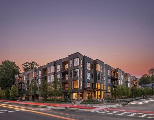 Exterior, Facade, Condo Building
