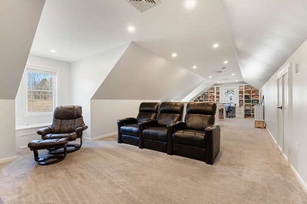 Home Theatre Room, Interior, Recessed Lighting, Theatre Room