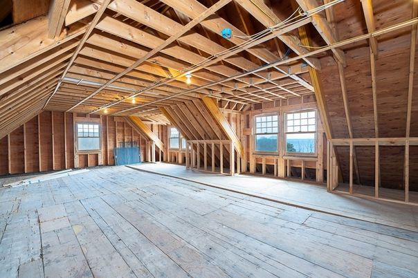 Empty room, Interior, Wooden Beams, Wooden Ceilings, Wood Texture Flooring, Wooden Walls