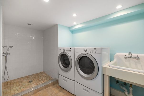 Interior, Recessed Lighting, Washer