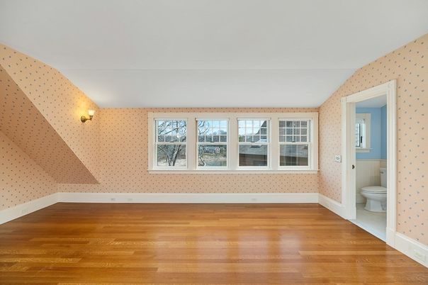 Bathroom, Empty room, Interior, Wood Texture Flooring