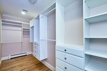 Interior, Recessed Lighting, Walk-in Closets, Wood Texture Flooring