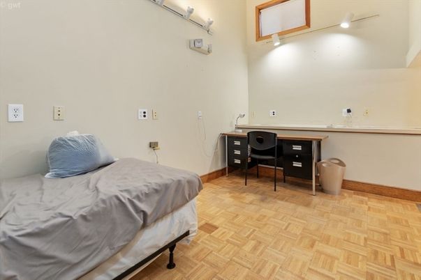 Bedroom, Home Office, Interior, Wood Texture Flooring