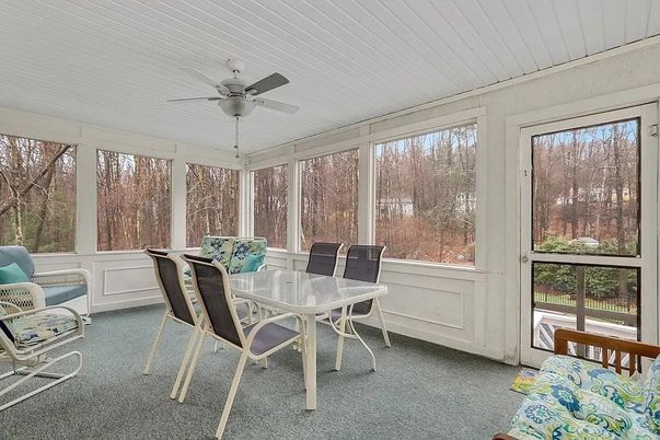 Dining room, Interior, Sun Room