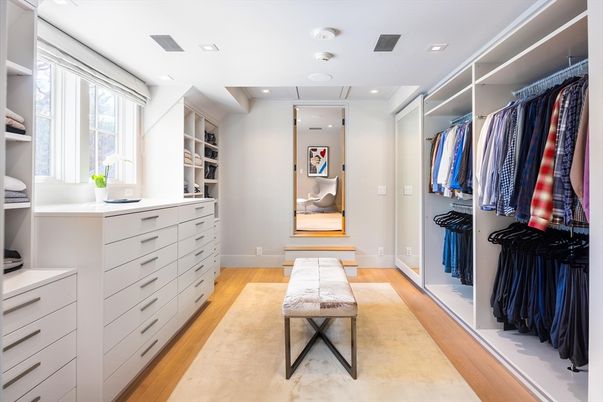 Interior, Recessed Lighting, Walk-in Closets, Wood Texture Flooring