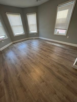 Empty room, Interior, Wood Texture Flooring