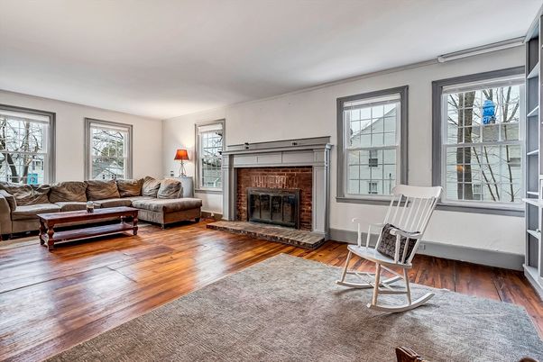 Fireplace, Interior, Living room, Wood Texture Flooring
